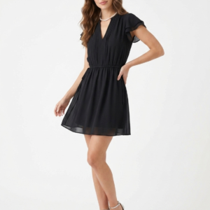 Vestido negro H&M