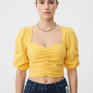 Blusa Amarilla Forever 21